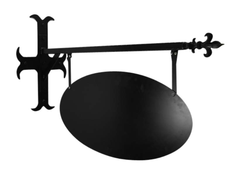 Sepänkyltit Myymäläkyltit Kyltiteline Classic 7 Nopea ovaali