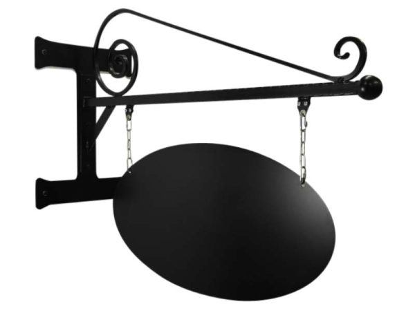 Sepänkyltit Myymäläkyltit Kyltiteline Classic 3 Ketju Ovaali