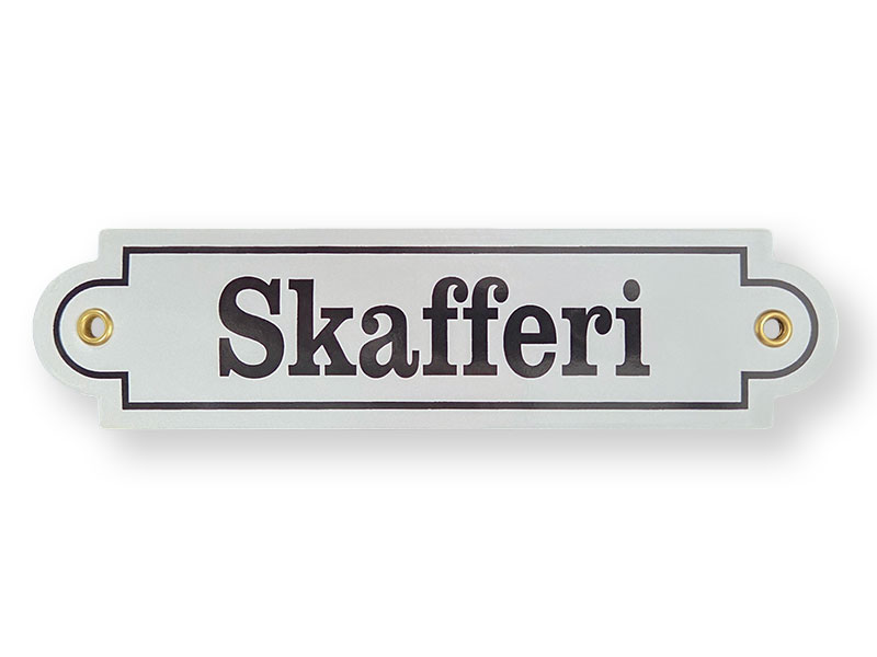 Emalikyltti Antiikkinen Skafferi